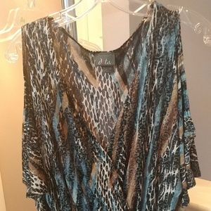 Cold shoulder blouse